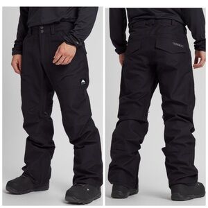 Burton Ballast Gore-Tex XS Men’s Snowboard Ski Pants Black XS Winter Wanderer